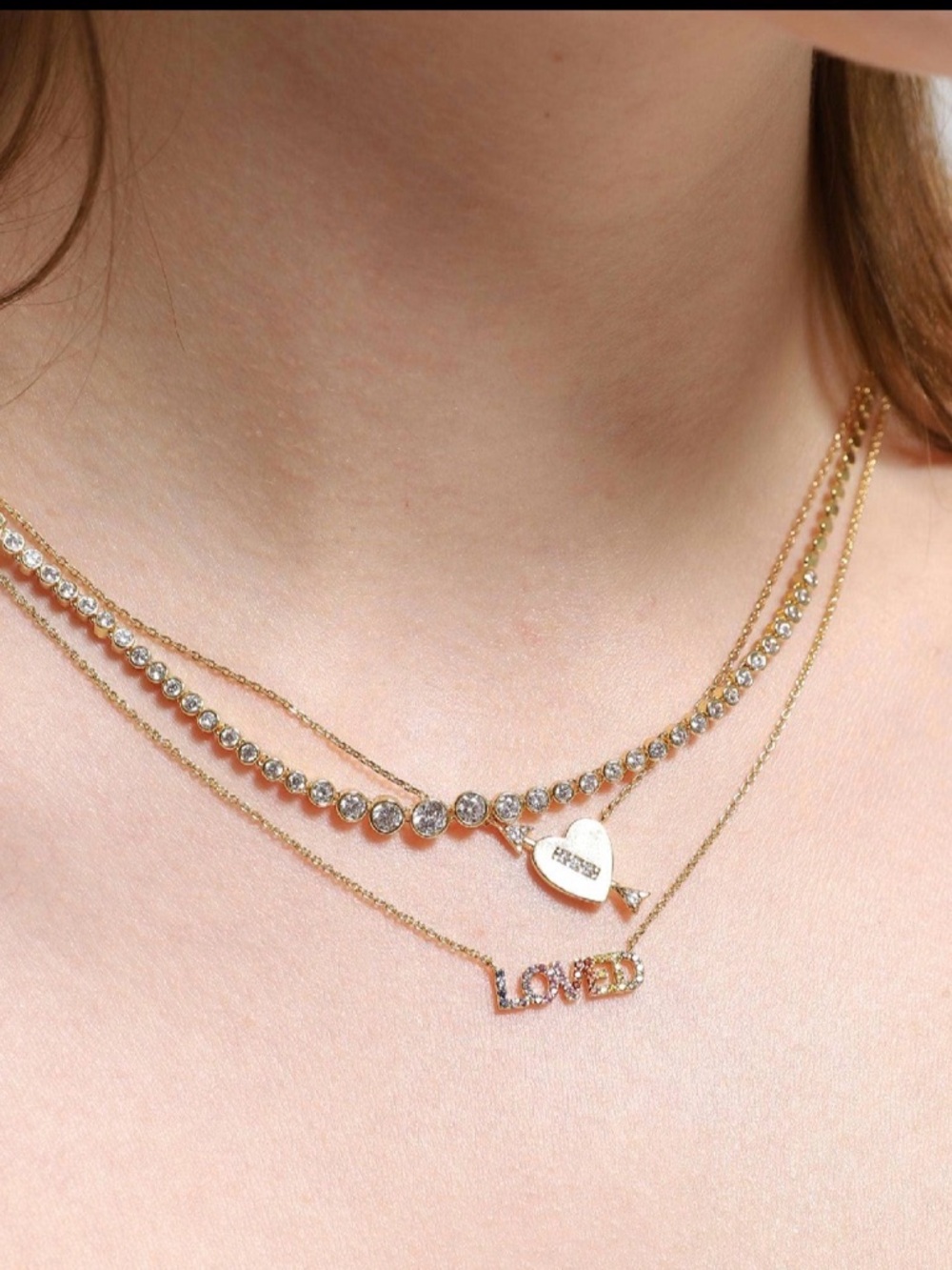Tai Jewelry LOVED Rainbow Necklace BNWT - Picture 2 of 2